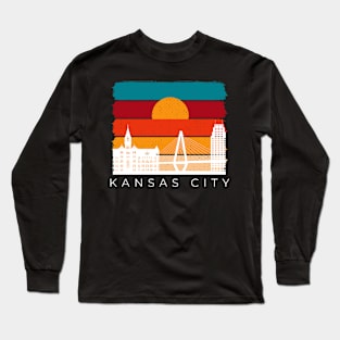 KC Sunset Skyline Long Sleeve T-Shirt